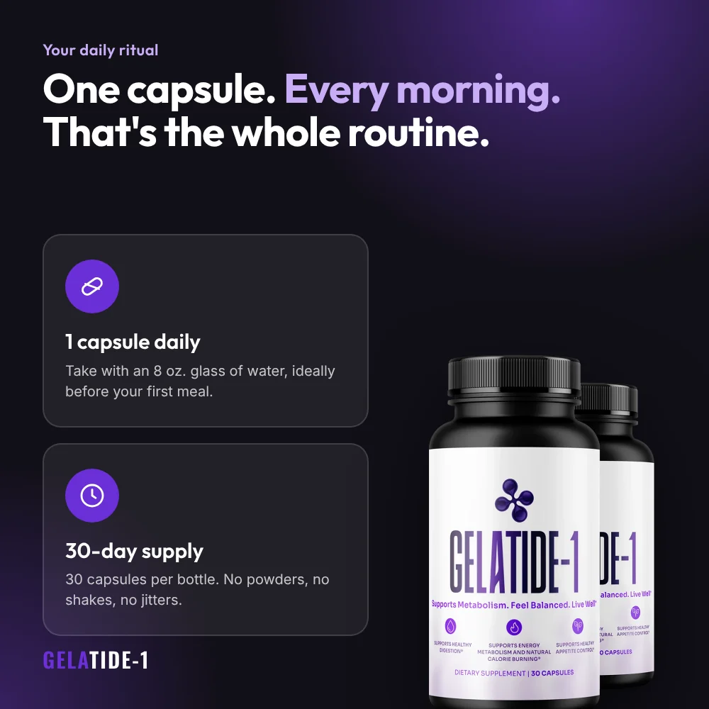 Gelatide-1 Metabolism & Appetite Support